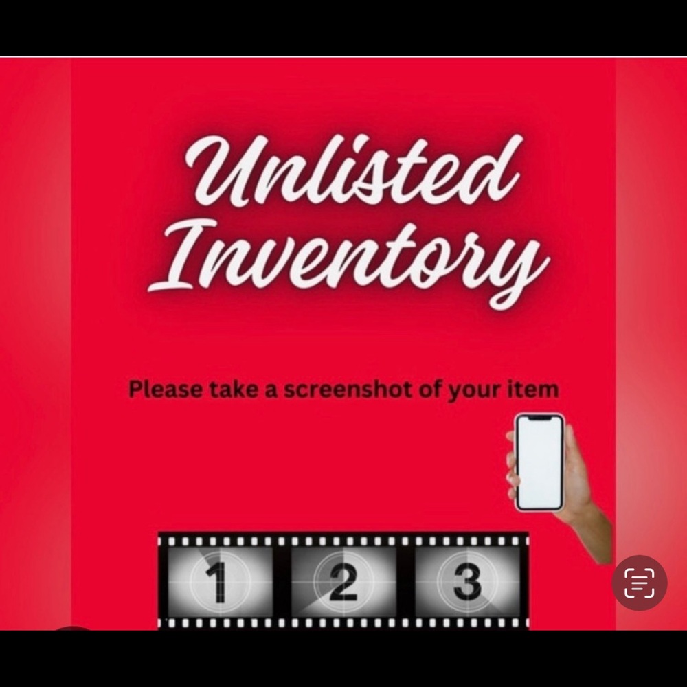 Unlisted Inventory Screenshot Guide